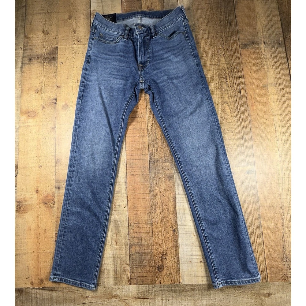 Abercrombie & Fitch Langdon Skinny Jeans Men's 29x30 Medium Wash Stretch Denim